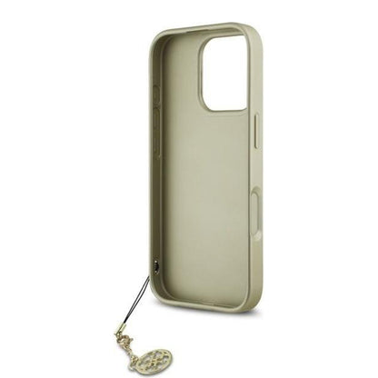 Etui na Apple iPhone 16 Pro Max, Guess, 4G Charm, Czarne