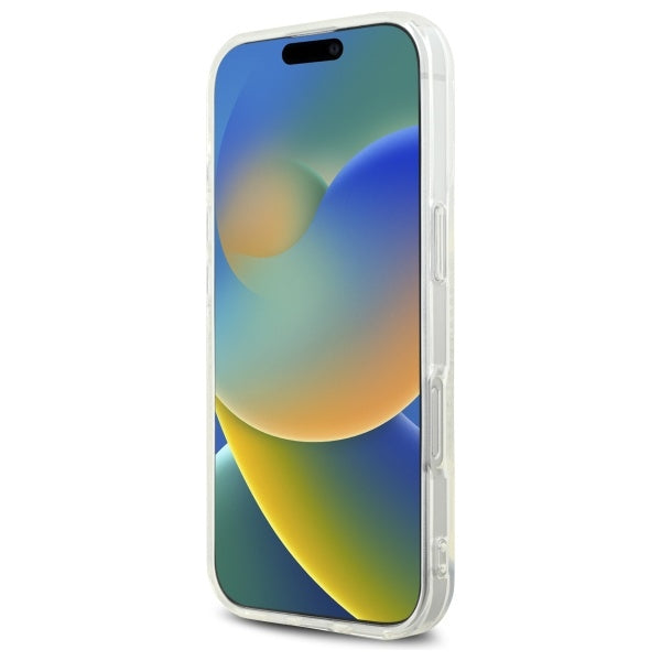 Etui na Apple iPhone 16 Pro Max, Karl Lagerfeld, IML Rhinestones Karl's Head, Przezroczyste