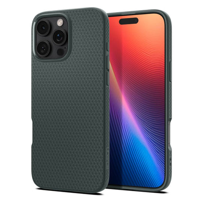 Etui na Apple iPhone 16 Pro Max, Spigen, Liquid Air, Zielony