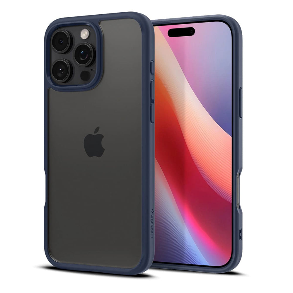 Etui na Apple iPhone 16 Pro Max, Spigen, Ultra Hybrid, Granatowe