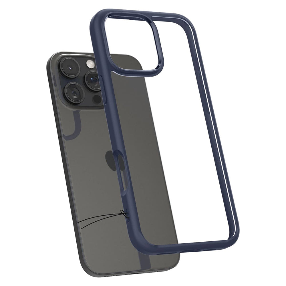 Etui na Apple iPhone 16 Pro Max, Spigen, Ultra Hybrid, Granatowe