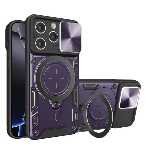 Etui na Apple iPhone 16 Pro Max, Techsuit, CamGuard Pro, Fioletowy