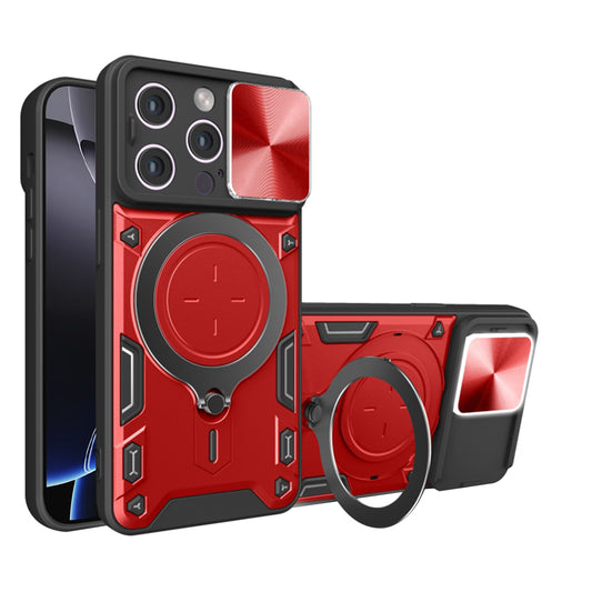 Etui na Apple iPhone 16 Pro Max, Techsuit, CamGuard Pro, Czerwony
