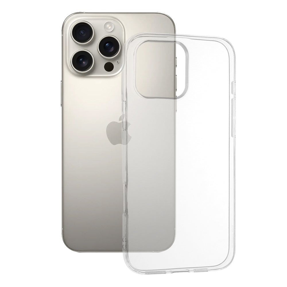 Etui na Apple iPhone 16 Pro Max, Techsuit, Clear (Duży otwór na obiektyw), Przezroczyste