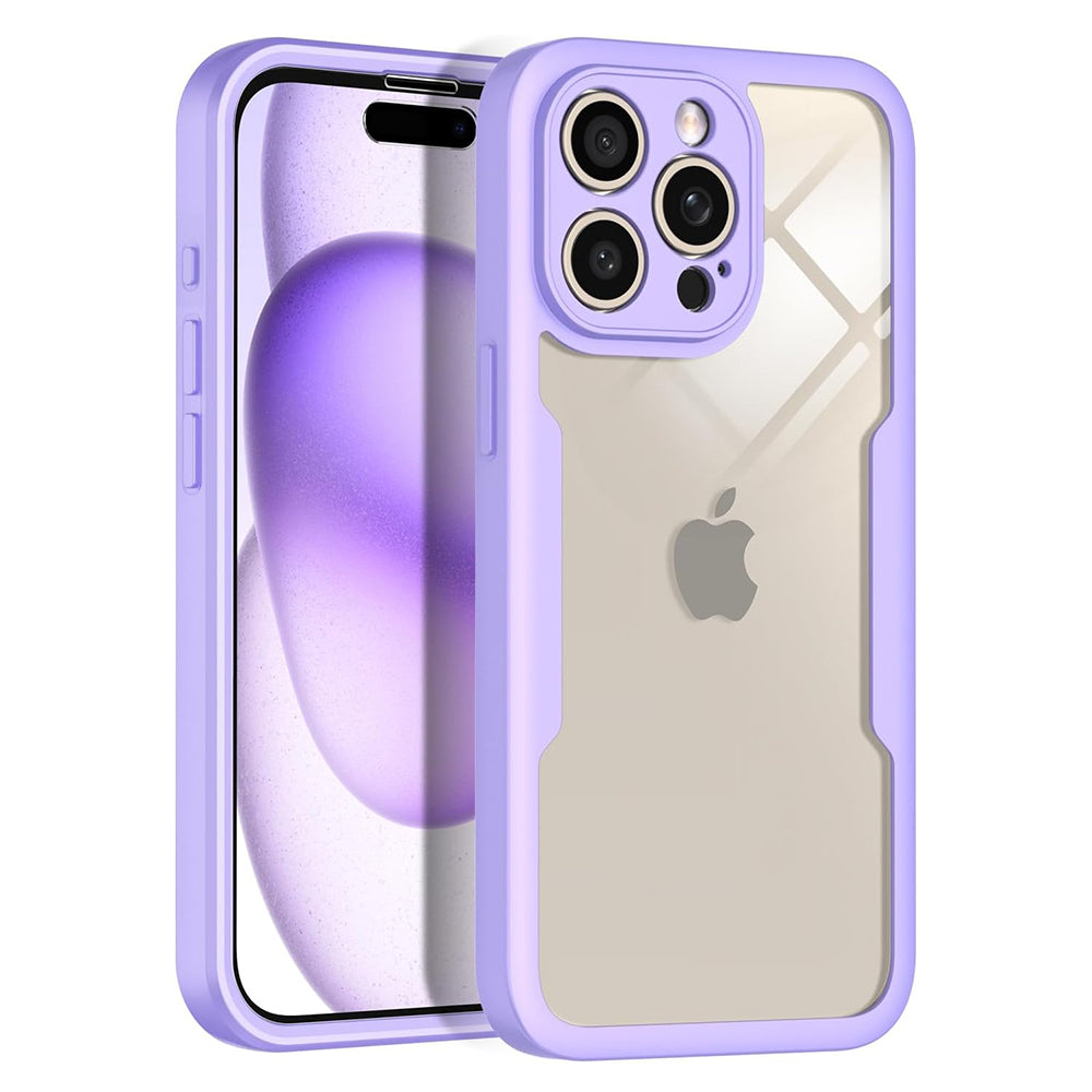 Etui na Apple iPhone 16 Pro Max, Techsuit, ColorVerse 360, Fioletowy