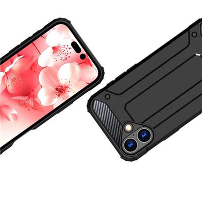 Case for Apple iPhone 16 Pro Max, Techsuit, Hybrid Armor, Black