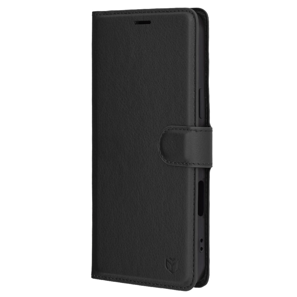 Etui na Apple iPhone 16 Pro Max, Techsuit, Leather Folio, Czarne