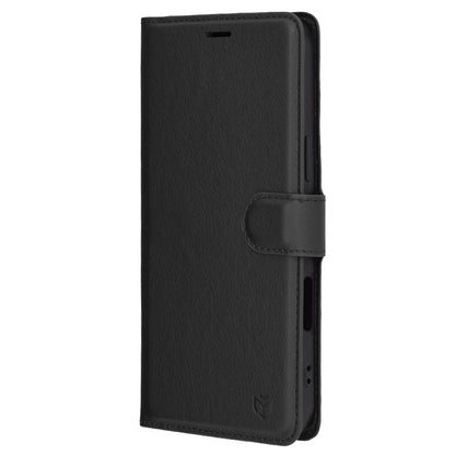 Etui na Apple iPhone 16 Pro Max, Techsuit, Leather Folio, Czarne
