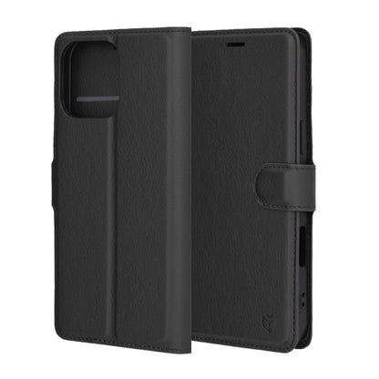 Etui na Apple iPhone 16 Pro Max, Techsuit, Leather Folio, Czarne