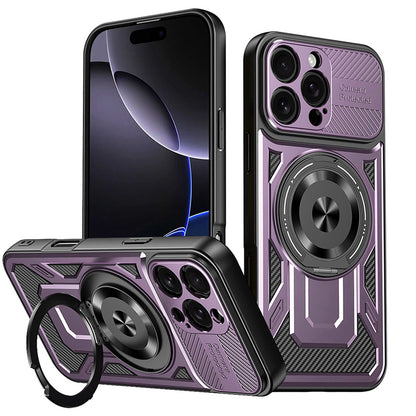 Etui na Apple iPhone 16 Pro Max, Techsuit, RuggedCam, Fioletowy
