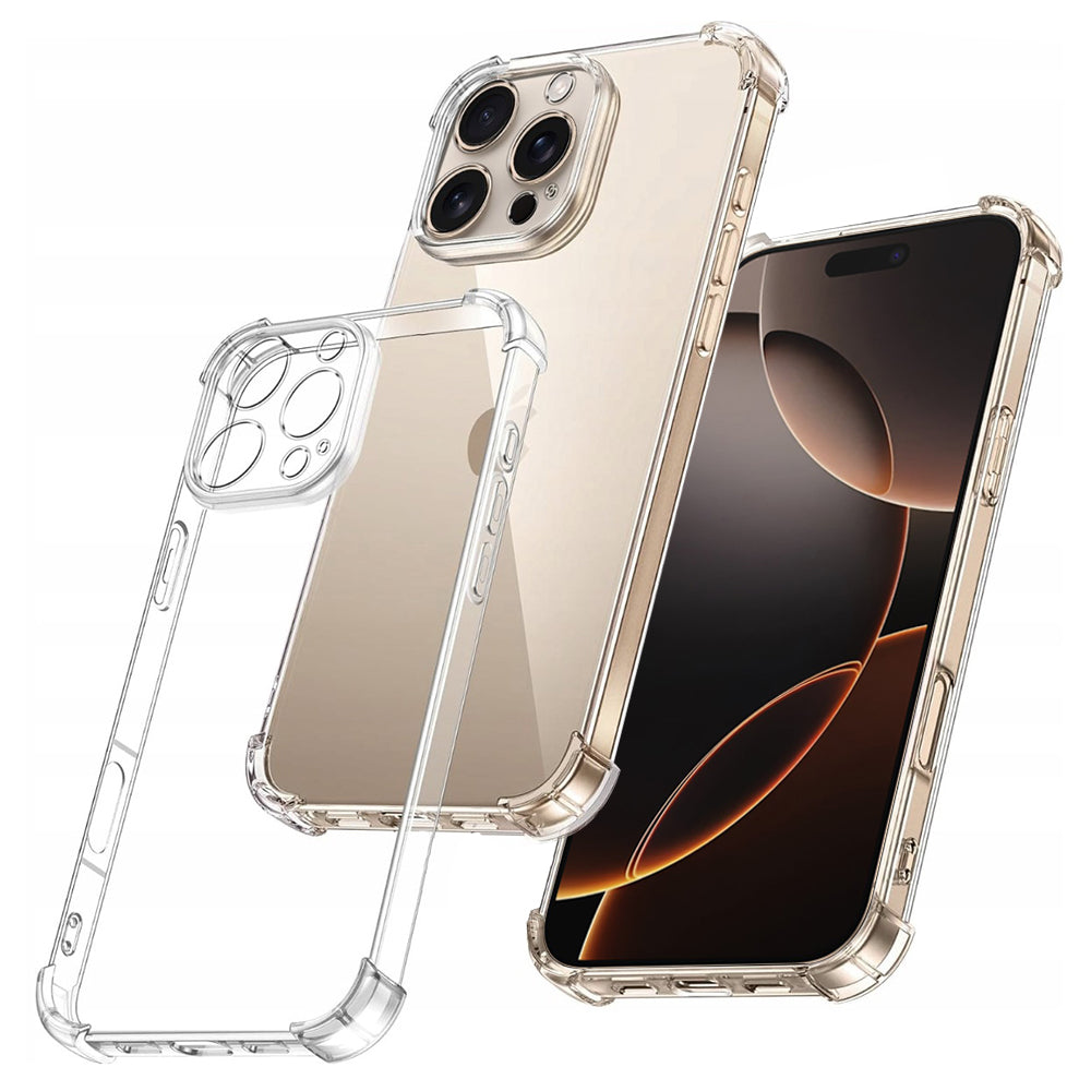 Etui na Apple iPhone 16 Pro Max, Techsuit, Shockproof Clear, Przezroczyste