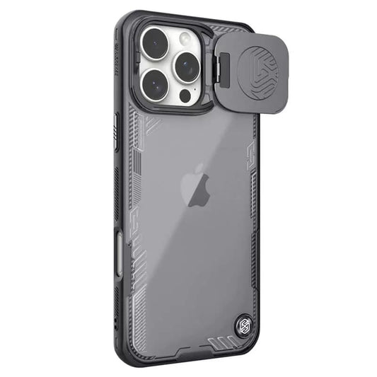 Etui na Apple iPhone 16 Pro, Nillkin, Iceblade Prop (bez wycięcia na aparat), czarne