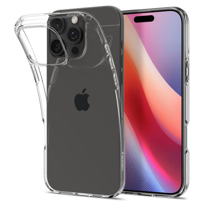 Etui na Apple iPhone 16 Pro, Spigen, Liquid Crystal, Przezroczyste ACS08112