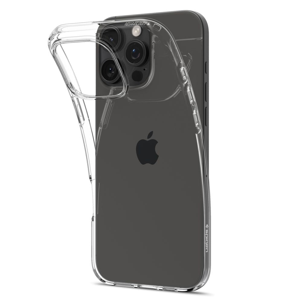 Etui na Apple iPhone 16 Pro, Spigen, Liquid Crystal, Przezroczyste ACS08112