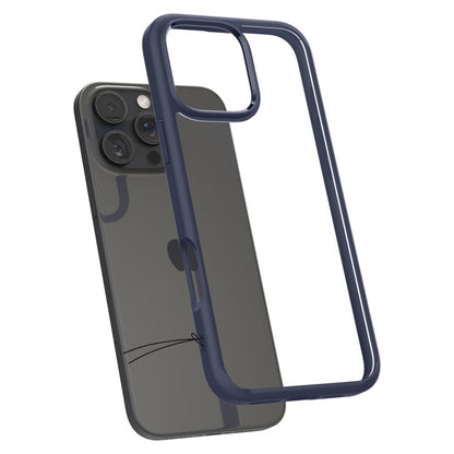 Etui na Apple iPhone 16 Pro, Spigen, Ultra Hybrid, Granatowe ACS08126