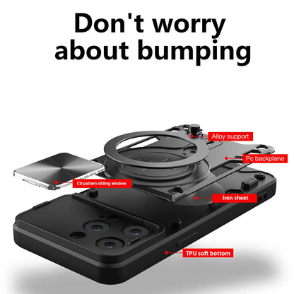 Etui na Apple iPhone 16 Pro, Techsuit, CamGuard Pro, Niebieskie