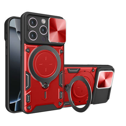 Etui na Apple iPhone 16 Pro, Techsuit, CamGuard Pro, Czerwony