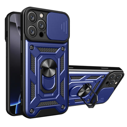Etui na Apple iPhone 16 Pro, Techsuit, CamShield, Niebieskie