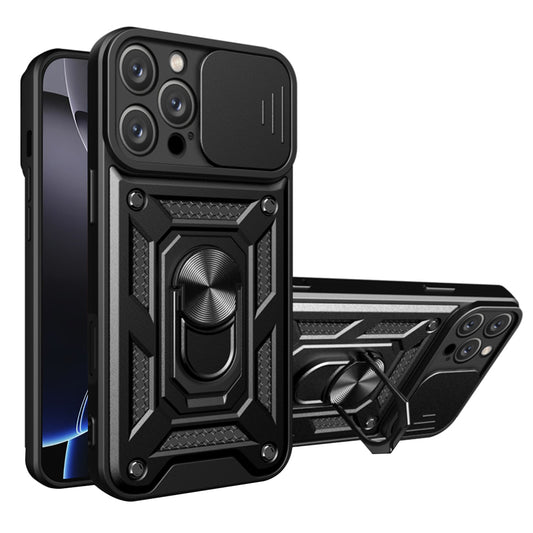 Etui na Apple iPhone 16 Pro, Techsuit, CamShield, czarne