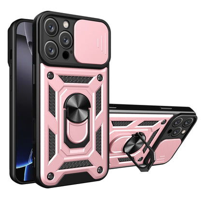 Etui na Apple iPhone 16 Pro, Techsuit, CamShield, Różowe