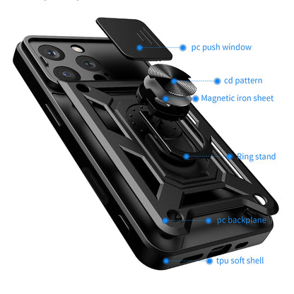 Etui na Apple iPhone 16 Pro, Techsuit, CamShield, Zielony