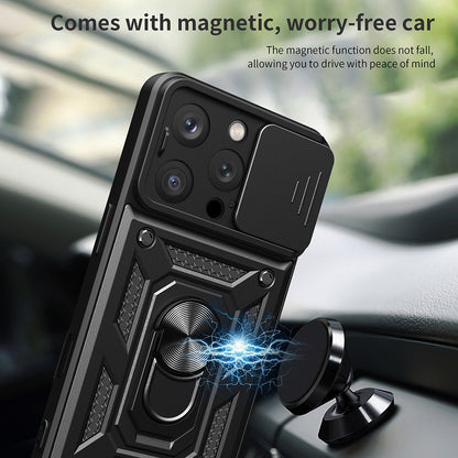 Etui na Apple iPhone 16 Pro, Techsuit, CamShield, Zielony