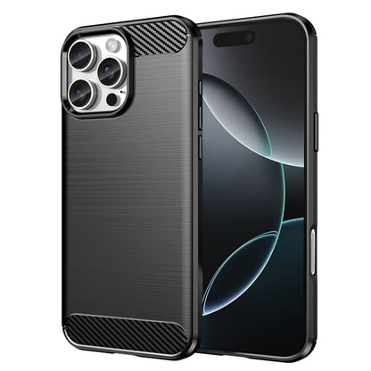 Etui na Apple iPhone 16 Pro, Techsuit, Carbon, Czarny