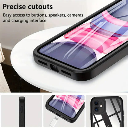 Etui na Apple iPhone 16 Pro, Techsuit, ColorVerse 360, Niebieskie