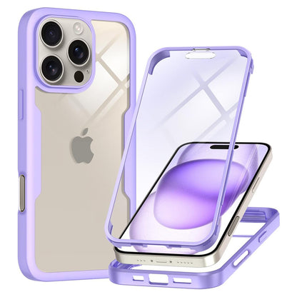 Etui na Apple iPhone 16 Pro, Techsuit, ColorVerse 360, Fioletowy