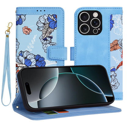 Etui na Apple iPhone 16 Pro, Techsuit, FlipCraft, Bleu