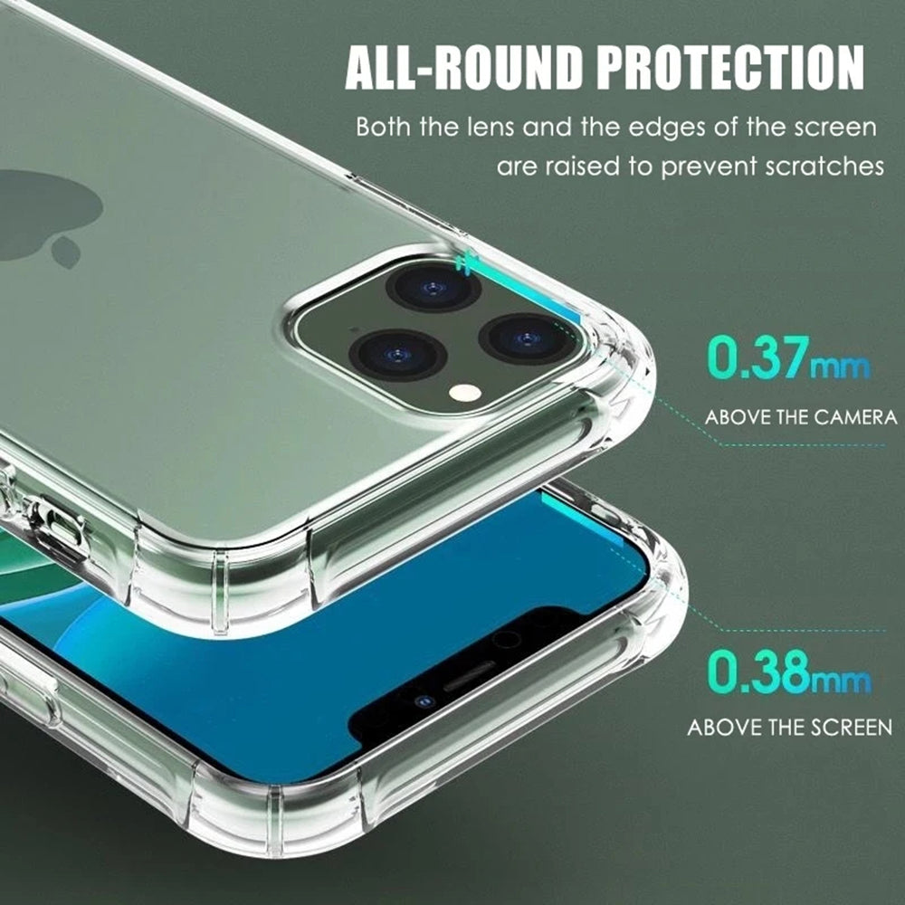 Etui na Apple iPhone 16 Pro, Techsuit, Shockproof Clear (Duży otwór na obiektyw), Przezroczyste