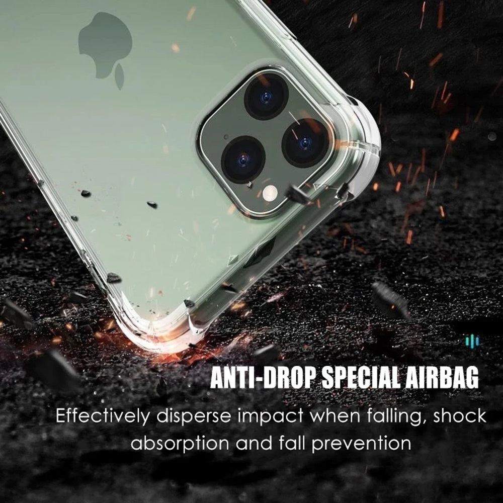 Etui na Apple iPhone 16 Pro, Techsuit, Shockproof Clear (Duży otwór na obiektyw), Przezroczyste
