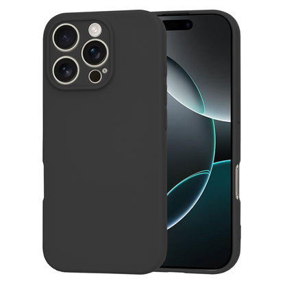Case for Apple iPhone 16 Pro, Techsuit, SoftFlex, Black