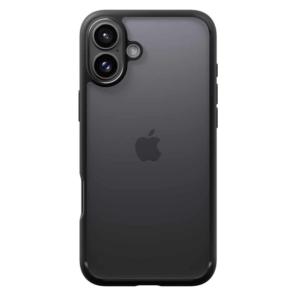 Etui na Apple iPhone 16, Spigen, Ultra Hybrid, Czarne Matowe ACS08201