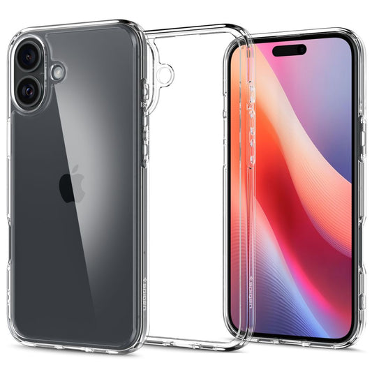 Etui na Apple iPhone 16, Spigen, Ultra Hybrid, Przezroczyste
