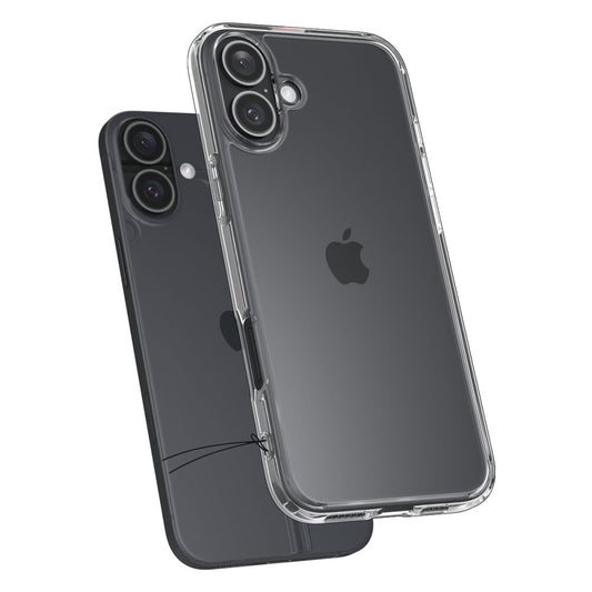 Etui na Apple iPhone 16, Spigen, Ultra Hybrid, Przezroczyste