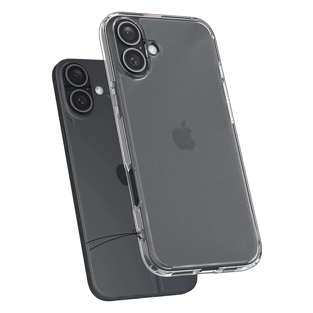 Etui na Apple iPhone 16, Spigen, Ultra Hybrid, Satynowa Przezroczystość