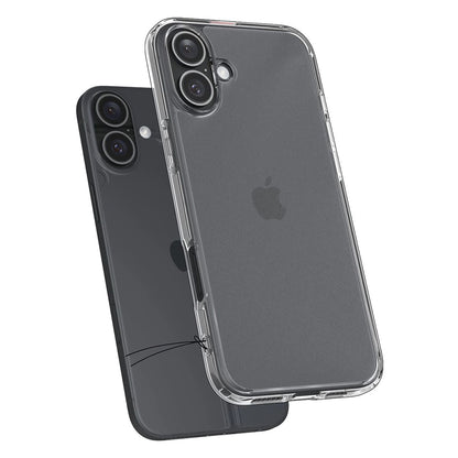 Etui na Apple iPhone 16, Spigen, Ultra Hybrid, Satynowa Przezroczystość