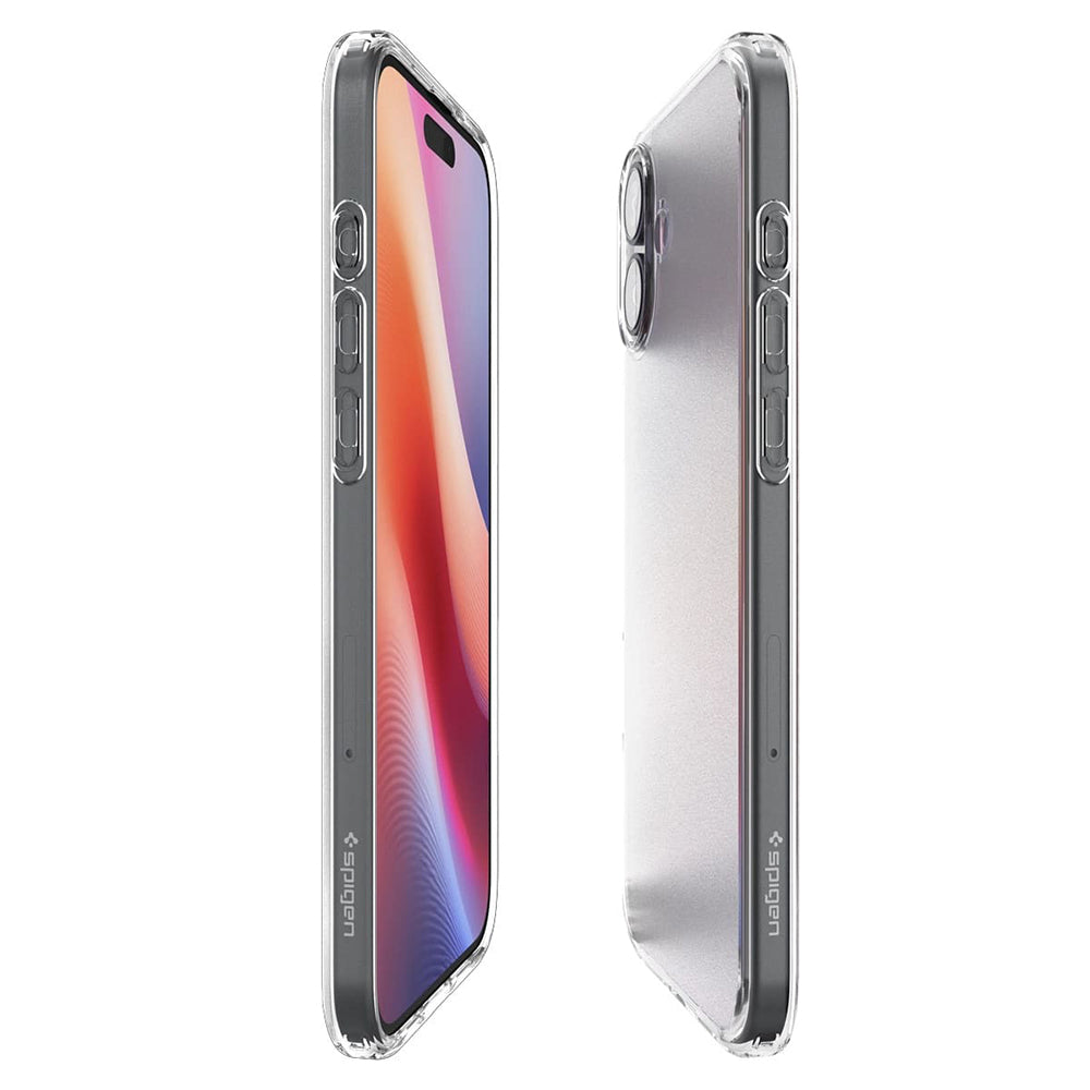 Etui na Apple iPhone 16, Spigen, Ultra Hybrid, Satynowa Przezroczystość