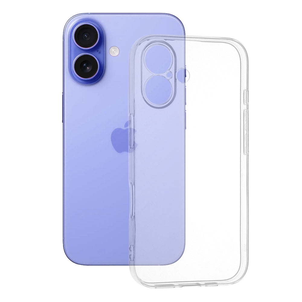 Etui na Apple iPhone 16, Techsuit, Przezroczyste, Transparentne