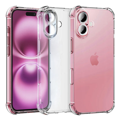 Etui na Apple iPhone 16, Techsuit, Shockproof Clear, Przezroczyste