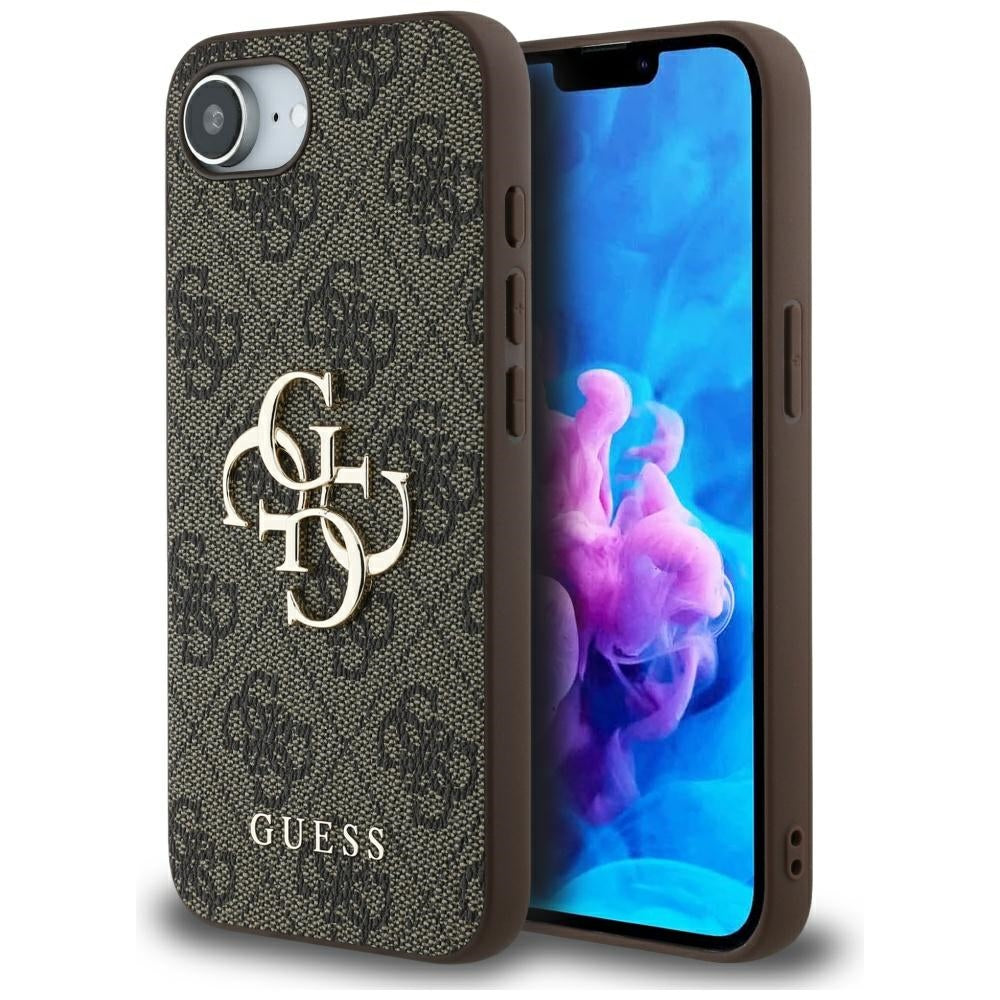 Etui na Apple iPhone 16e, Guess, 4G Big Logo, Czarne