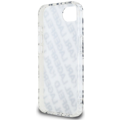 Etui na Apple iPhone 16e, Karl Lagerfeld, IML Luxury Gold Fullover Logo, Złote