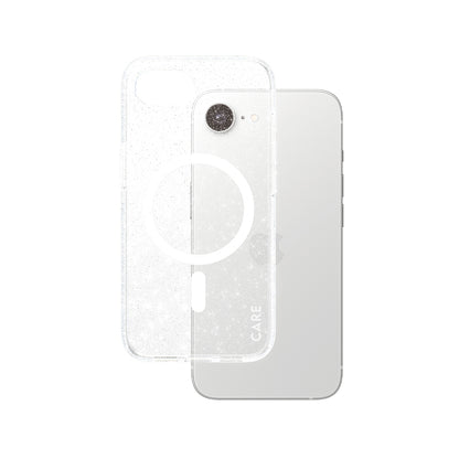 Etui do Apple iPhone 16e, PanzerGlass, Care Urban Combat Star Lit, Przezroczyste Białe