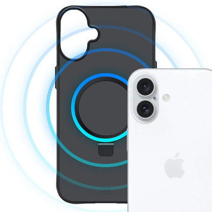 Etui na Apple iPhone 17, 3MK, Smoke MagStand, Czarne