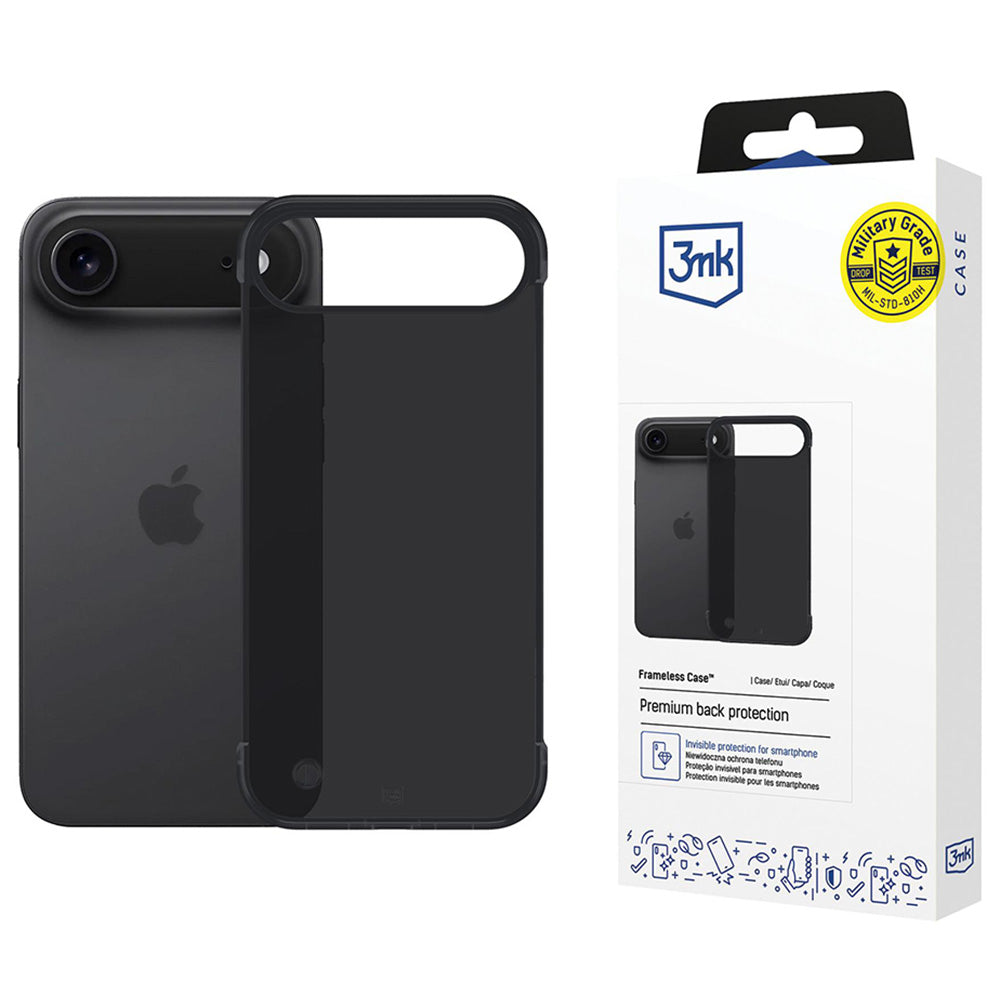 Etui do Apple iPhone 17 Air, 3MK, Just20g, Czarne