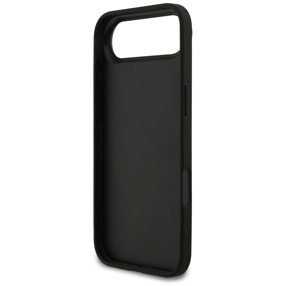 Etui na Apple iPhone 17 Air, Guess, Fixed Glitter Big 4G, Czarne