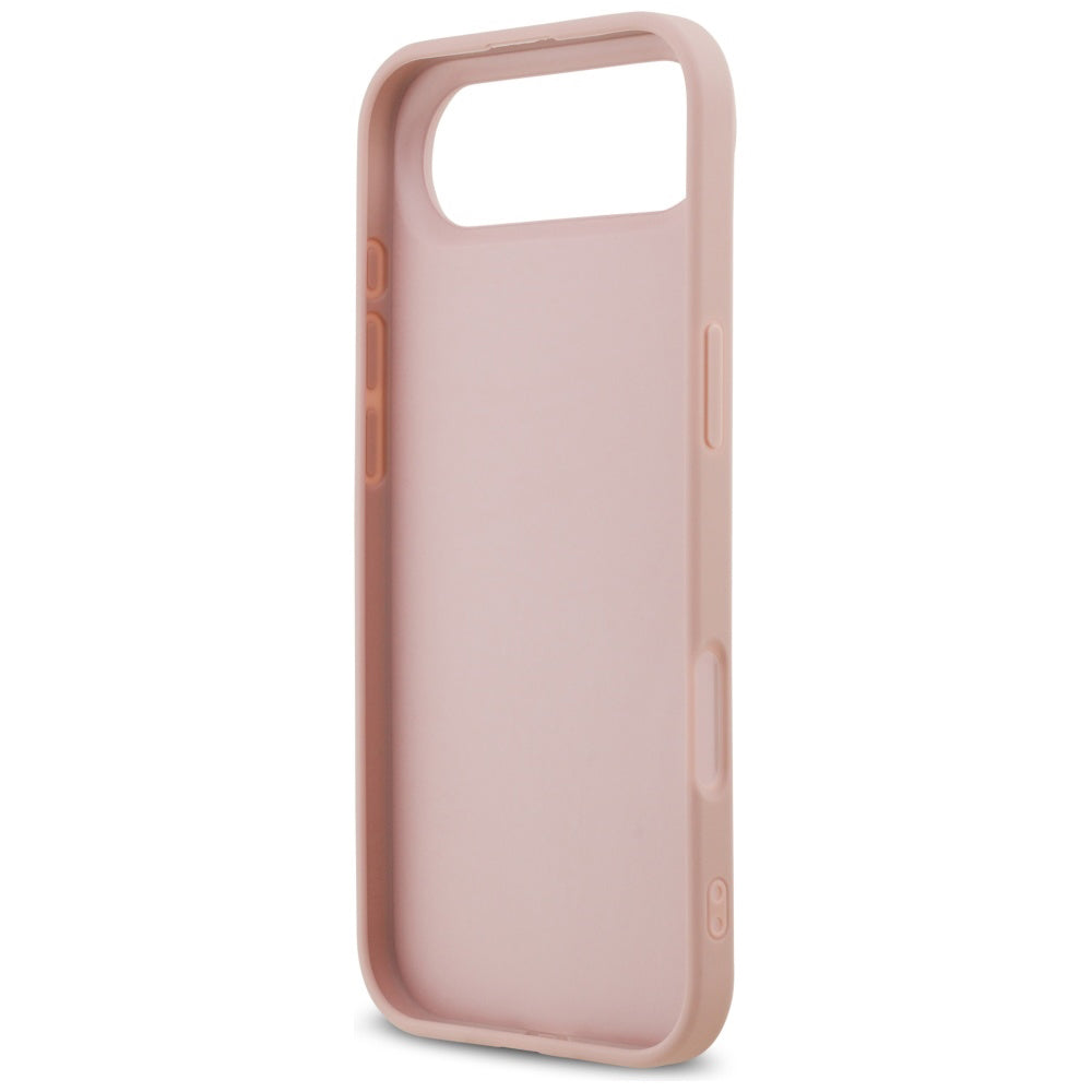 Etui na Apple iPhone 17 Air, Guess, Fixed Glitter Big 4G, Różowy
