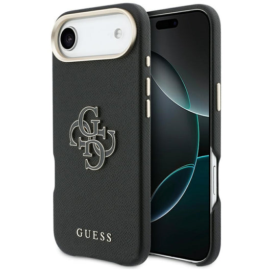 Etui na Apple iPhone 17 Air, Guess, Resin Logo, Czarne