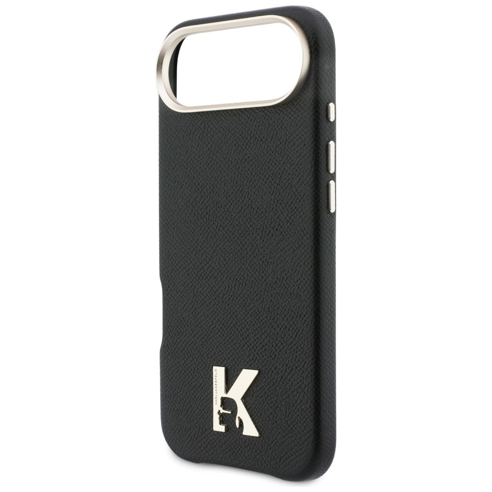 Etui na Apple iPhone 17 Air, Karl Lagerfeld, Karl Head Logo, Czarne